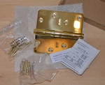 Baldwin 1/4" Radius Hinge 4"X4" Non Lacquered Solid Polished Brass 1440.031.1. Fixed Price $14.99.