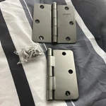 Cal-royal Plain Bearing Hinges X3.5 1/4 Radius RH61 US15A. Fixed Price $9.99.