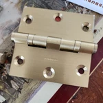 Finsbury Brushed Brass Hinge Pair 3.5 X. Fixed Price $18.00.