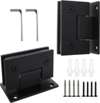 2PACK Glass Shower Door Hinges, 90 Degree Replacement Parts With. Fixed Price $31.46.