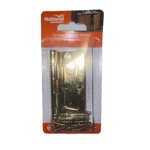 National Hardware N244-780 3" Bright Brass Surface Mounted Door Hinges, Fs. Fixed Price $5.00.