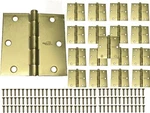 Hinges (18 Pack) Door 3.5" Square Satin Brass National Hardware Commercial. Fixed Price $49.99.