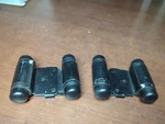 Vintage Steel Boomer Black Spring Hinges Set Of 2 N.o.s 3-IN Adjustable U.s.a. Fixed Price $19.99.