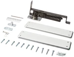 Deltana Brushed Chrome Door Hardware Hinges Set For Home Improvement. Fixed Price $168.59.