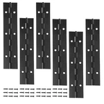 6PACKS Black 6-INCH Heavy Duty Stainless Steel Piano HINGE,1.2" Open Width Co.... Fixed Price $16.51.
