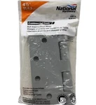 National Hardware N236-011 Ball Bearing Comm. Hinge 4-1/2" Gray Prime Coat Aa. Fixed Price $8.05.
