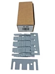 Box Of 10, HS-060 Don-jo 16 Gauge Steel Hinge Shim, Prime Coated, 4-1/2"X1-5/8". Fixed Price $38.98.