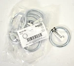 Lot Of 10 National Hardware Welded Rings Zinc Plated Steel #2 X 2" N223-156. Fixed Price $8.00.