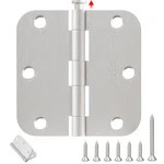 Amzgod 6 Pack Satin Nickel Door Hinges 3.5 Inch Rounded Interior Hardware. Fixed Price $33.78.