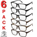 Womens Reading Glasses Unisex Spring Hinge 6 Pack Readers Bulk New. Fixed Price $13.95.