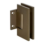 Crl Brushed Bronze Geneva 074 Series Wall Mount Short Back Plate Hinge. Fixed Price $60.00.