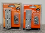 New Hillman Hardware Essentials # 852184 Inside Corner Brace 3-1/2" Zinc. (03). Fixed Price $13.99.