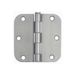 New Lot Of Cosmas Door Hinge Satin Nickel 3-1/2" With 5/8" Radius Corner 37557. Fixed Price $14.99.