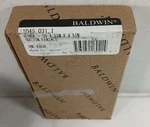 New Baldwin 1045031I High Polish Yellow Brass Hinge Nib ***make Offer***. Fixed Price $65.49.