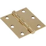 Hillman Square Corner Door Hinge Brass (3"). Fixed Price $6.95.