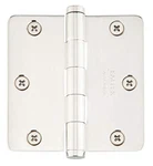 Emtek 91023US14 3.5" X Plain Bearing 1/4" Radius Corners. Fixed Price $11.49.