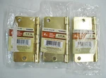 Gatehouse Door Hinges Satin Bright Brass Finish 1/4" Rounded Corner 0308909. Fixed Price $19.99.