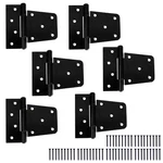 Ilyapa Heavy Duty Shed Door Hinges, 6 Pack - Black Square For Gate, Ba.... Fixed Price $38.27.