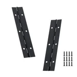 2PCS Black 6-INCH Heavy Duty Piano HINGE,2" Open Width Stainless Steel Contin. Fixed Price $12.31.