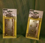 Stanley Classic Solid Brass Door Hinges 4" # 69-0293. Fixed Price $8.88.