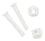 Qualihome Plastic Toilet Seat Screws Durable Hardware Easy Install. Fixed Price $14.30.