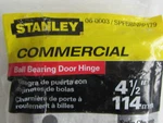 Lot Of Stanley SPFBBNRP179 Commercial Door Hinge Satin Chrome 4 1/2". Fixed Price $7.03.