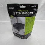 Self-closing Gate Hinges (2) National Hardware N346-207 Black Polymer Stainless. Fixed Price $37.99.