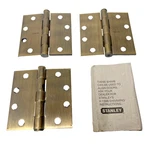 Set Of 3 Stanley Commercial Door Hinges Bronze 05-0552 F-179 ** Ready Ship. Fixed Price $39.00.