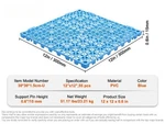 Interlocking 12X12IN Soft Pvc Drainage Floor Tiles Non-slip Holes. Fixed Price $227.53.