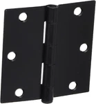 Cosmas Matte Black Door Hinges 3.5 Inch Square Corner 37625. Fixed Price $6.00.