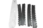 Blue Hawk 4-PACK Black 2-1/2"W X 20"L Garage Flooring Edges 538BKE45. Fixed Price $12.99.