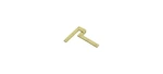 Deltana PH40U3 4-3/8" X 5/8" 1-7/8" Hinge Polished Brass Pair. Fixed Price $63.30.