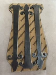 Rocky Mountain Ornamental Hinge Straps. Fixed Price $450.00.