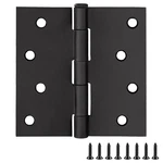 Design House Steel Door Hinge Matte Black 4INCH Square Corner 3-PACK. Fixed Price $26.89.