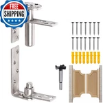 Hfcenxie Double Swinging Saloon Door Hingeacting Gravity Self Closing Hinges. Fixed Price $36.58.