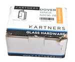 Kartners Dover Wall Mount Offset Back Plate Hinge Brushed Brass Finish 52036-78. Fixed Price $69.99.