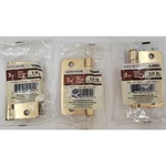 Gatehouse 3" Interior Door Hinge Satin Brass 0308903 1/4" Radius Lot Of. Fixed Price $18.00.
