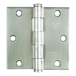 3-1/2" Stainless Steel Square Corner Full Mortise Door Hinge (1 Piece). Fixed Price $24.73.