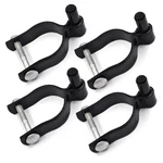 (4 Pack) 2-3/8" Pressed Steel Chain Link Fence Gate Post Hinge, Heavy-duty Ch.... Fixed Price $49.32.
