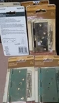 Lot Of 6- 4" Gate House Security Hinges #0039744 T-9. Fixed Price $24.99.