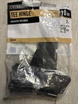 (2-PK) Everbilt Decorative Gate Hinge Black Steel 10" X 7-1/4" 465 574. Fixed Price $19.99.