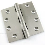 Hickory Solid Brass Ball-bearing 4" X Square Corner Door Hinge, Satin Nickel. Fixed Price $15.99.