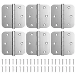 Kolet Ball Bearing Door Hinges 3.5IN Stainless Steel 5/8IN Radius Brushed Nickel. Fixed Price $72.97.