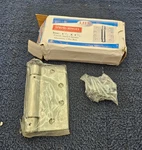 (qty 3) Life SB26D4545 Spring Commercial Grade Hinges 4-1/2 X Satin Chrome. Fixed Price $29.97.
