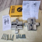 Lot Of 2 Soss Invisible Hinges Fire Rated Satin Chrome. Fixed Price $69.69.