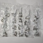 20 Satin Nickel Door Savers Hinge Pin Stops Harney 30693 Hardware New. Fixed Price $15.54.