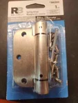Reliabilt Satiin Nickel Spring Hinge 3 1/2" 5/8" Radius. Fixed Price $14.50.
