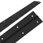 2PCS Heavy Duty Piano Hinge, 20 Long X Open Width Black. Fixed Price $35.19.