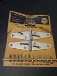 Vintage Stanley Strap Hinges Set Of 2. Fixed Price $21.99.