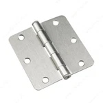 Richelieu 2821NBV 3 1/2" Full Mortise Butt Hinge 1/4" Radius - 10 Pack. Fixed Price $49.95.